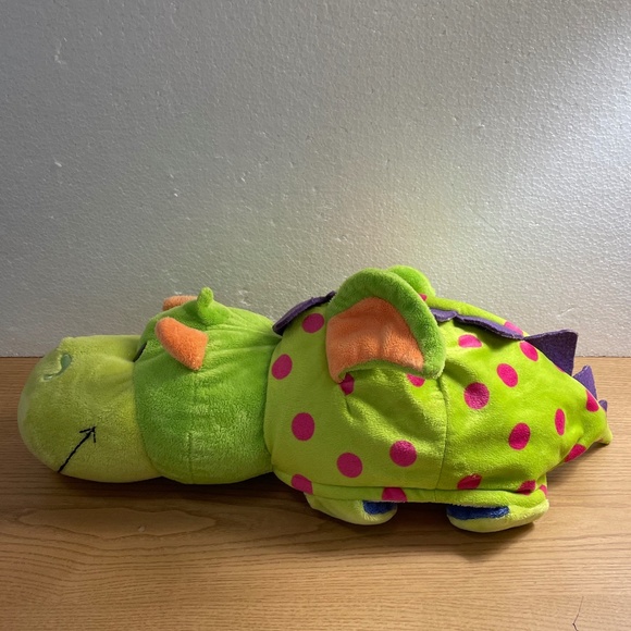 Flip a Zoo Imogen Dragon Flips to Persephone Unicorn Plush Reversible Toy Lg 20” - Picture 3 of 14